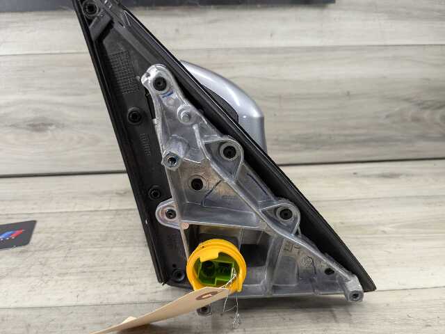 *14-18 OEM BMW F15 X5 Left Driver Side Mirror Heated Blind Spot Camera Gray A52