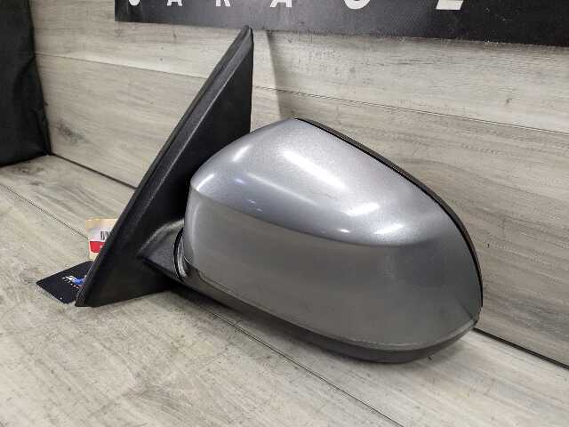 *14-18 OEM BMW F15 X5 Left Driver Side Mirror Heated Blind Spot Camera Gray A52