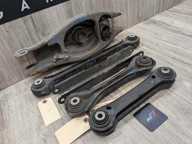 *OEM BMW E82 E90 E92 E93 Rear Left Driver Upper Lower Control Arm Wishbone SET
