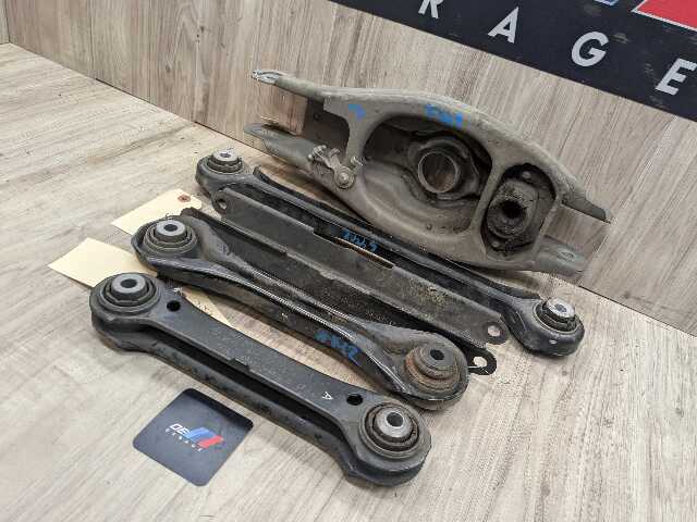 *OEM BMW E82 E90 E92 E93 Rear Left Driver Upper Lower Control Arm Wishbone SET