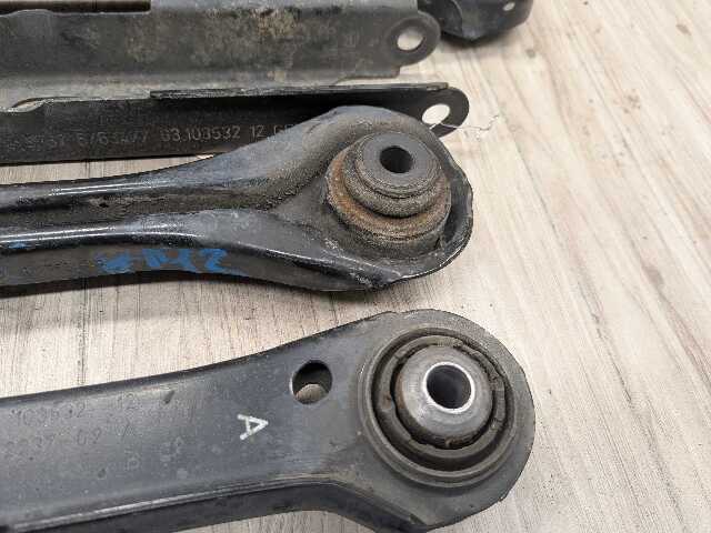 *OEM BMW E82 E90 E92 E93 Rear Left Driver Upper Lower Control Arm Wishbone SET