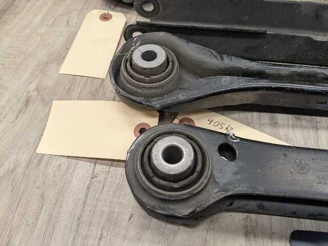 *OEM BMW E82 E90 E92 E93 Rear Left Driver Upper Lower Control Arm Wishbone SET