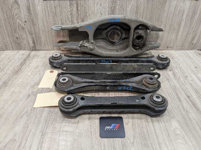 *OEM BMW E82 E90 E92 E93 Rear Left Driver Upper Lower Control Arm Wishbone SET