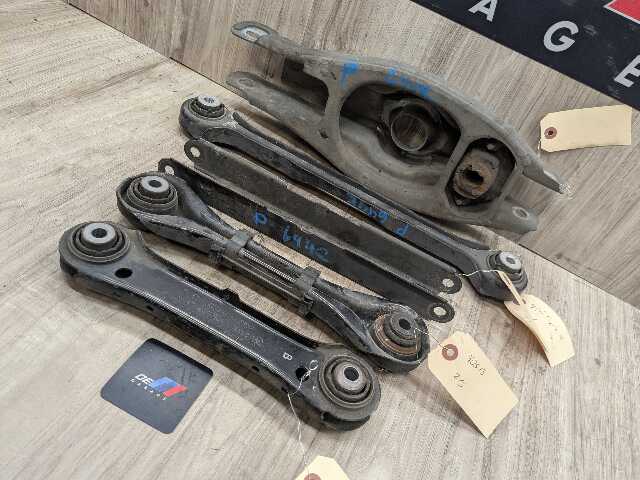 *OEM BMW E82 E90 E92 Rear Right Passenger Upper Lower Control Arm Wishbone SET