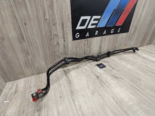 14-19 OEM BMW F15 F16 X5 X6 Transmission Oil Cooler Inlet Outlet Hose Line N55