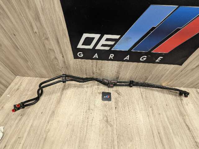 14-19 OEM BMW F15 F16 X5 X6 Transmission Oil Cooler Inlet Outlet Hose Line N55