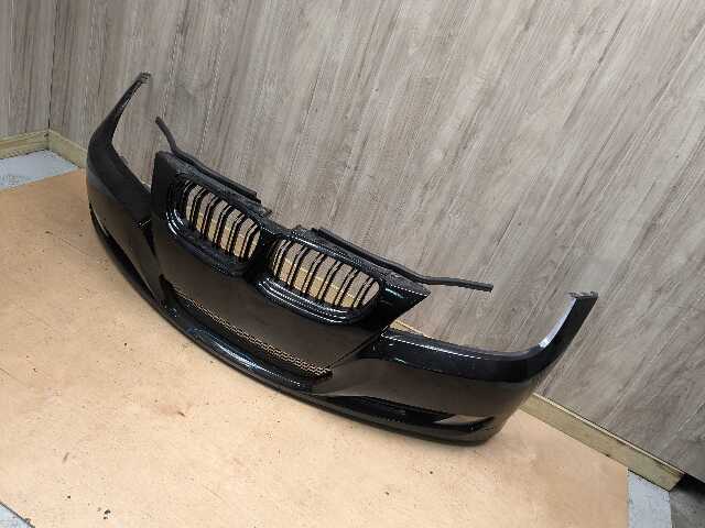 *09-11 OEM BMW E90 E91 328 335 Front Bumper Cover w/ Grilles Black 668