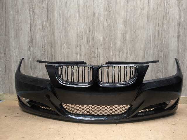 *09-11 OEM BMW E90 E91 328 335 Front Bumper Cover w/ Grilles Black 668