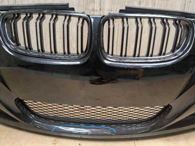 *09-11 OEM BMW E90 E91 328 335 Front Bumper Cover w/ Grilles Black 668