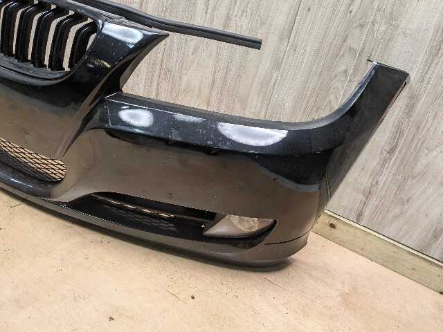 *09-11 OEM BMW E90 E91 328 335 Front Bumper Cover w/ Grilles Black 668