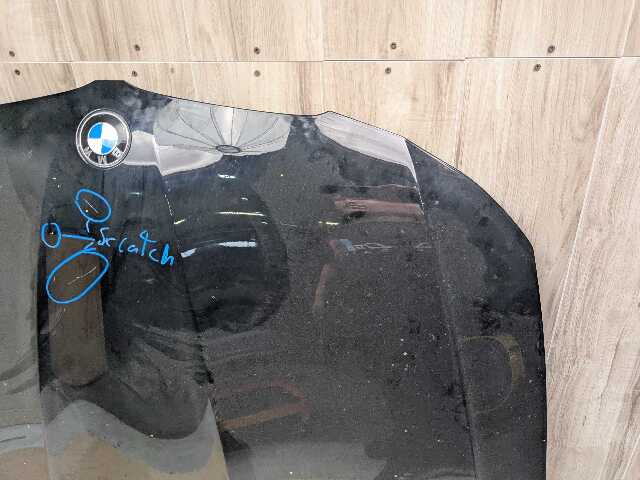 *09-11 OEM BMW E90 E91 328 335 Sedan Hood Bonnet Panel Black (668)