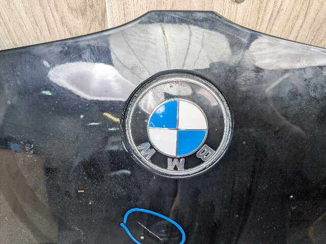 *09-11 OEM BMW E90 E91 328 335 Sedan Hood Bonnet Panel Black (668)