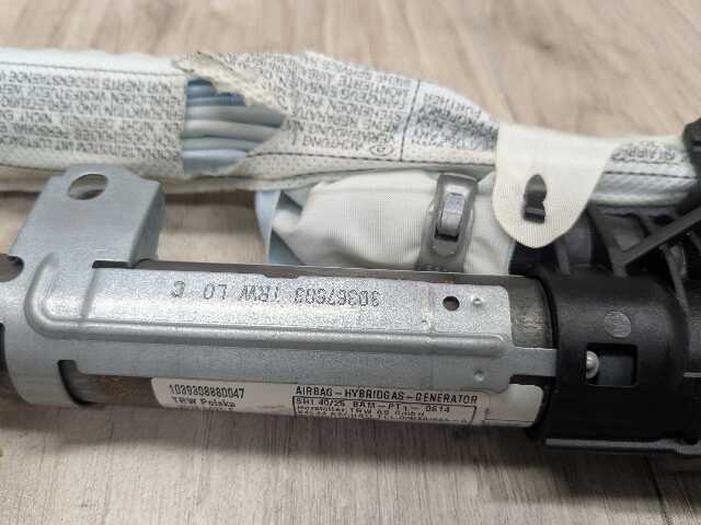 OEM BMW E90 328 335 M3 Right Passenger Top Roof Air Bag Head Airbag Curtain