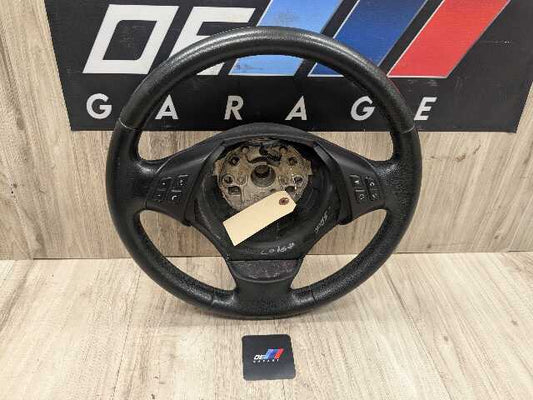 06-11 OEM BMW E90 E91 325 328 335 Multifunction Leather Steering Wheel MANUAL