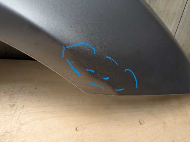 *14-17 OEM BMW F32 F33 F36 430 435 440 Front Right Passenger Fender Panel Black
