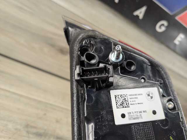 19-21 OEM BMW G20 G80 330 M340 M3 REAR Right Passenger Inner Trunk Tail Light