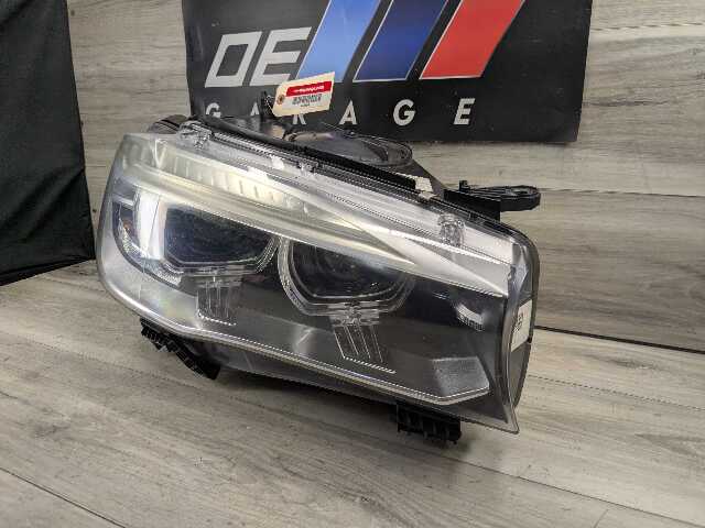 *14-19 OEM BMW F15 F16 F85 X5 X6 Right Passenger AHL Xenon Headlight + Modules