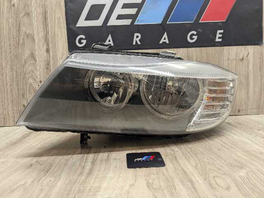 09-11 TYC BMW E90 328 335 LCI Left Driver Side Halogen Headlight w/ Modules