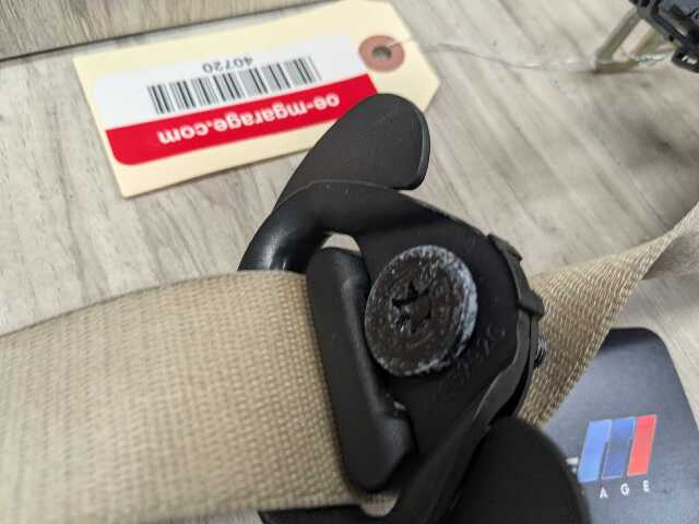 09-12 OEM BMW F01 F02 740 750 760 Front Right Passenger Seatbelt Retractor BEIGE