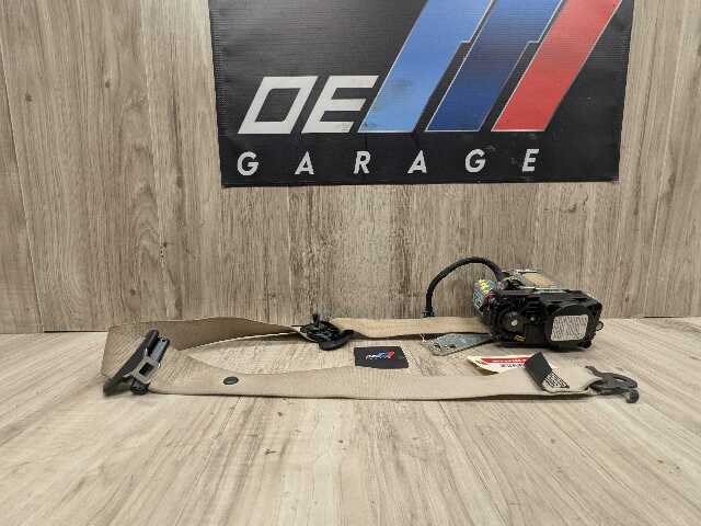 09-12 OEM BMW F01 F02 740 750 760 Front Right Passenger Seatbelt Retractor BEIGE