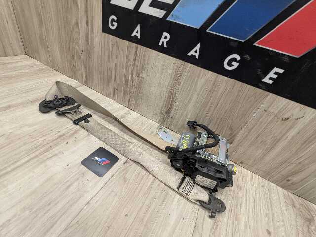 09-12 OEM BMW F01 F02 740 750 760 B7 Front Left Driver Seatbelt Retractor BEIGE