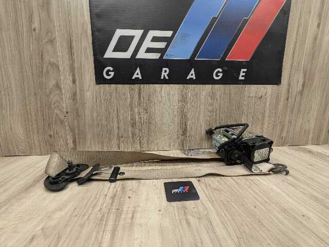 09-12 OEM BMW F01 F02 740 750 760 B7 Front Left Driver Seatbelt Retractor BEIGE