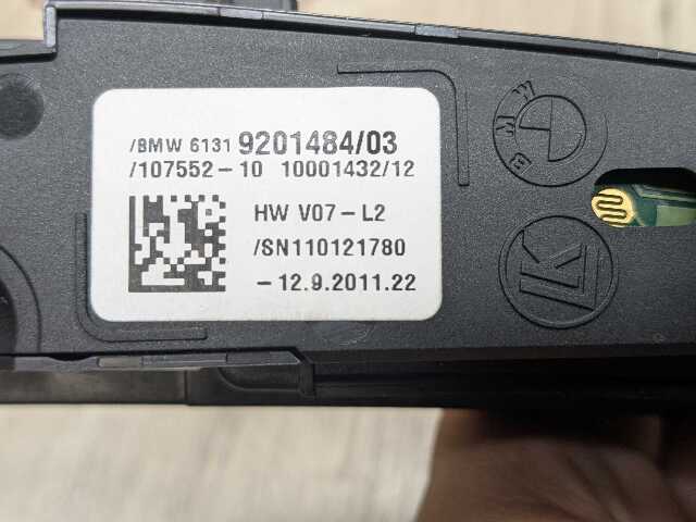 09-15 OEM BMW F01 F02 740 750 B7 Center Console Traction Sport Operating Switch
