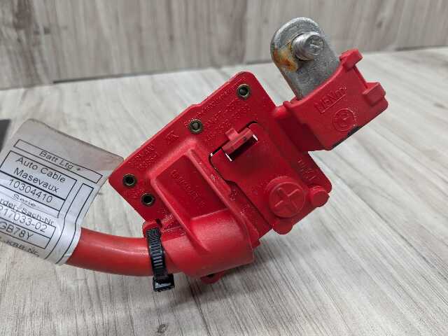 OEM BMW F01 F02 740 750 760 B7 Battery Plus Pole Terminal Positive Red Cable