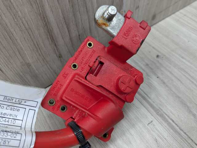 OEM BMW F01 F02 740 750 760 B7 Battery Plus Pole Terminal Positive Red Cable