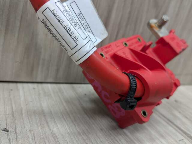 OEM BMW F01 F02 740 750 760 B7 Battery Plus Pole Terminal Positive Red Cable