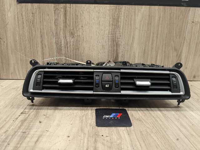 09-15 OEM BMW F01 F02 740 750 760 B7 Dash Center AC Air Vent Fresh Grille Black