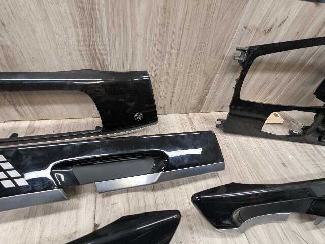 *OEM BMW F02 740 750 760 Alpina B7 Interior Dash Center Door Trim Piano Varnish