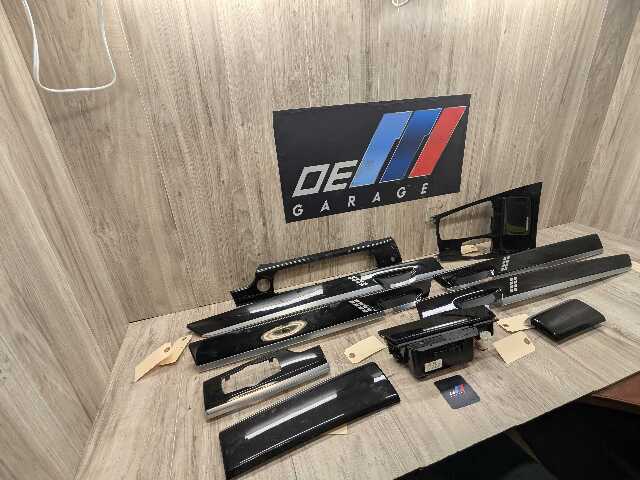 *OEM BMW F02 740 750 760 Alpina B7 Interior Dash Center Door Trim Piano Varnish