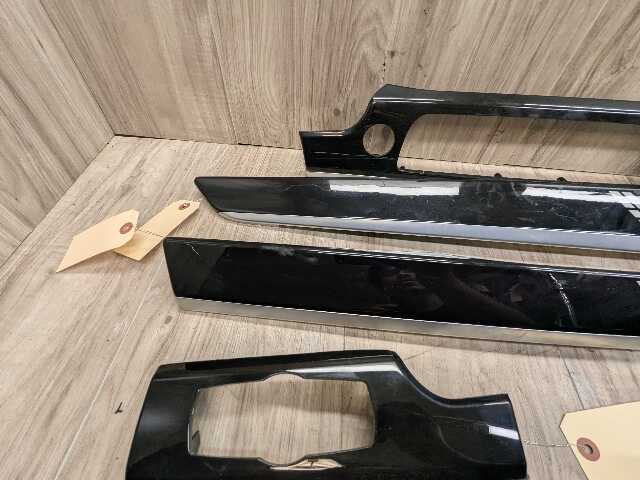 *OEM BMW F02 740 750 760 Alpina B7 Interior Dash Center Door Trim Piano Varnish