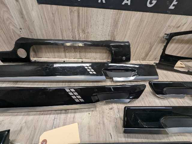 *OEM BMW F02 740 750 760 Alpina B7 Interior Dash Center Door Trim Piano Varnish