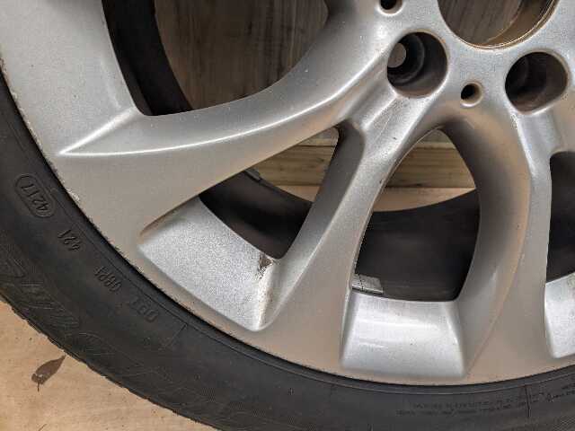 *14-18 OEM BMW F15 X5 Wheel Rim 19x9 ET48 5x120 V-Spoke Style 450