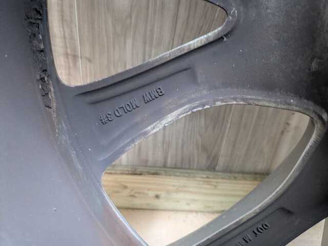*14-18 OEM BMW F15 X5 Wheel Rim 19x9 ET48 5x120 V-Spoke Style 450