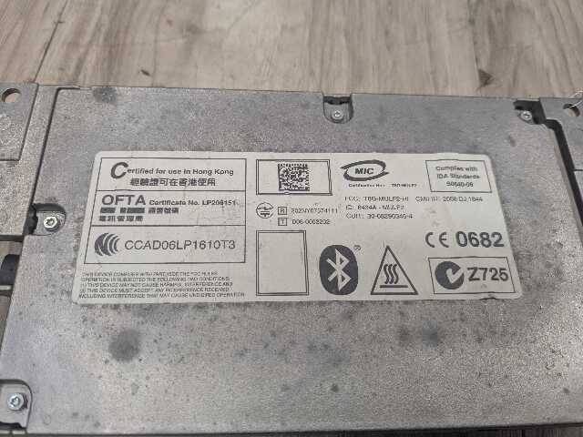 06-13 OEM BMW E70 E90 E92 E93 X5 High Basis SVS MULF2 Becker Bluetooth Module