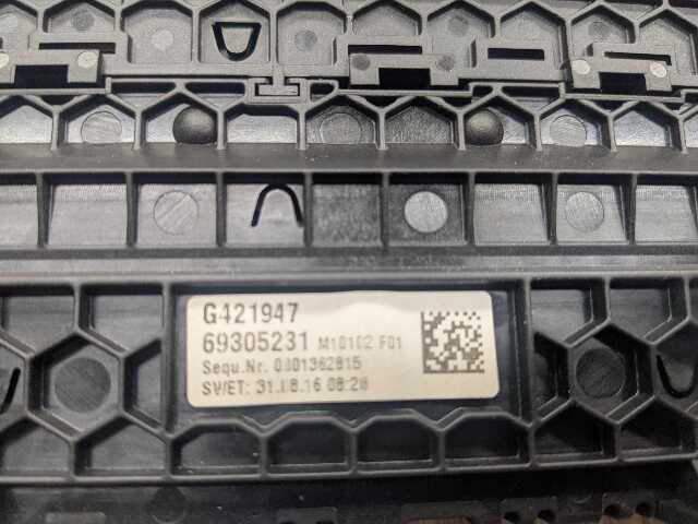 *16-22 OEM BMW G11 G12 740 750 760 AC Climate Panel Radio Control Switch CERAMIC