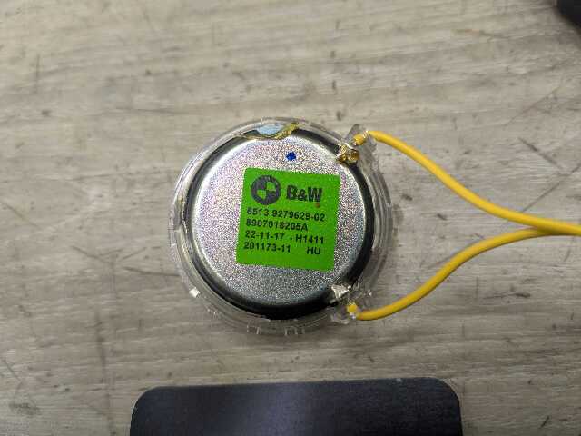 OEM BMW F90 G12 G30 530 540 M550 M5 Door Loud Speaker Tweeter BOWERS & WILKINS