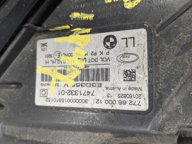 *16-19 OEM BMW G12 740 750 Right Passenger LED ICON Adaptive Headlight COMPLETE