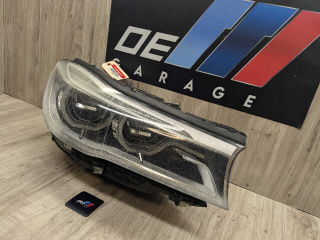 *16-19 OEM BMW G12 740 750 Right Passenger LED ICON Adaptive Headlight COMPLETE