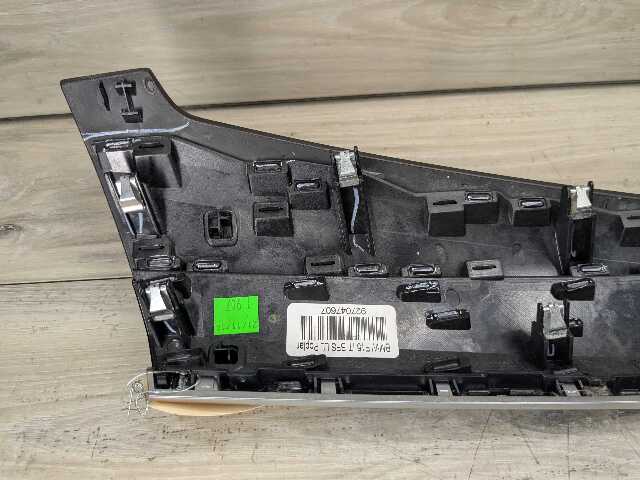 14-19 OEM BMW F15 F16 X5 X6 Wood Center Console Dash Panel Interior Trim PAIR