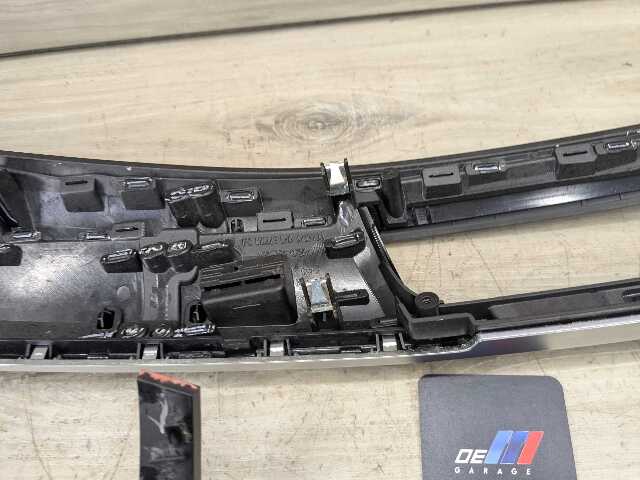 14-19 OEM BMW F15 F16 X5 X6 Wood Center Console Dash Panel Interior Trim PAIR