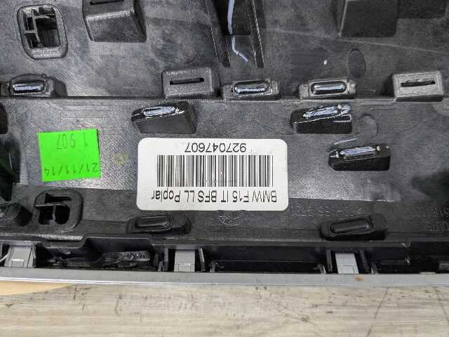 14-19 OEM BMW F15 F16 X5 X6 Wood Center Console Dash Panel Interior Trim PAIR