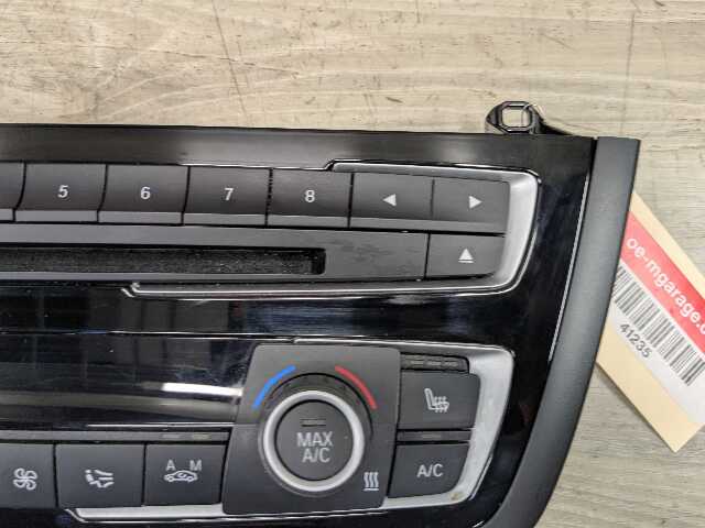12-16 OEM BMW F22 F32 F30 F36 M4 M3 AC Heater Control Panel Radio Media Buttons