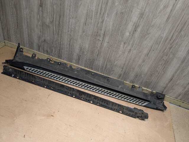 OEM BMW F15 X5 Right Passenger Running Step Board Side Skirt Panel w Bracket