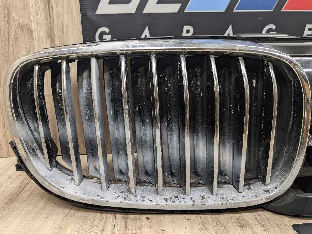 16-19 OEM BMW G12 740 750 M Front Upper Kidney Grille Air Flap Intake Shutter