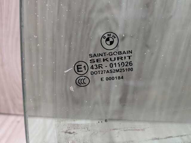 16-22 OEM BMW G11 G12 740 750 M760 Alpina B7 Rear Left Driver Door Window Glass