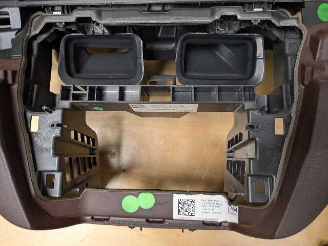 16-19 OEM BMW F48 X1 28i 28iX Dashboard Cover Trim Dash Panel BLACK/BROWN